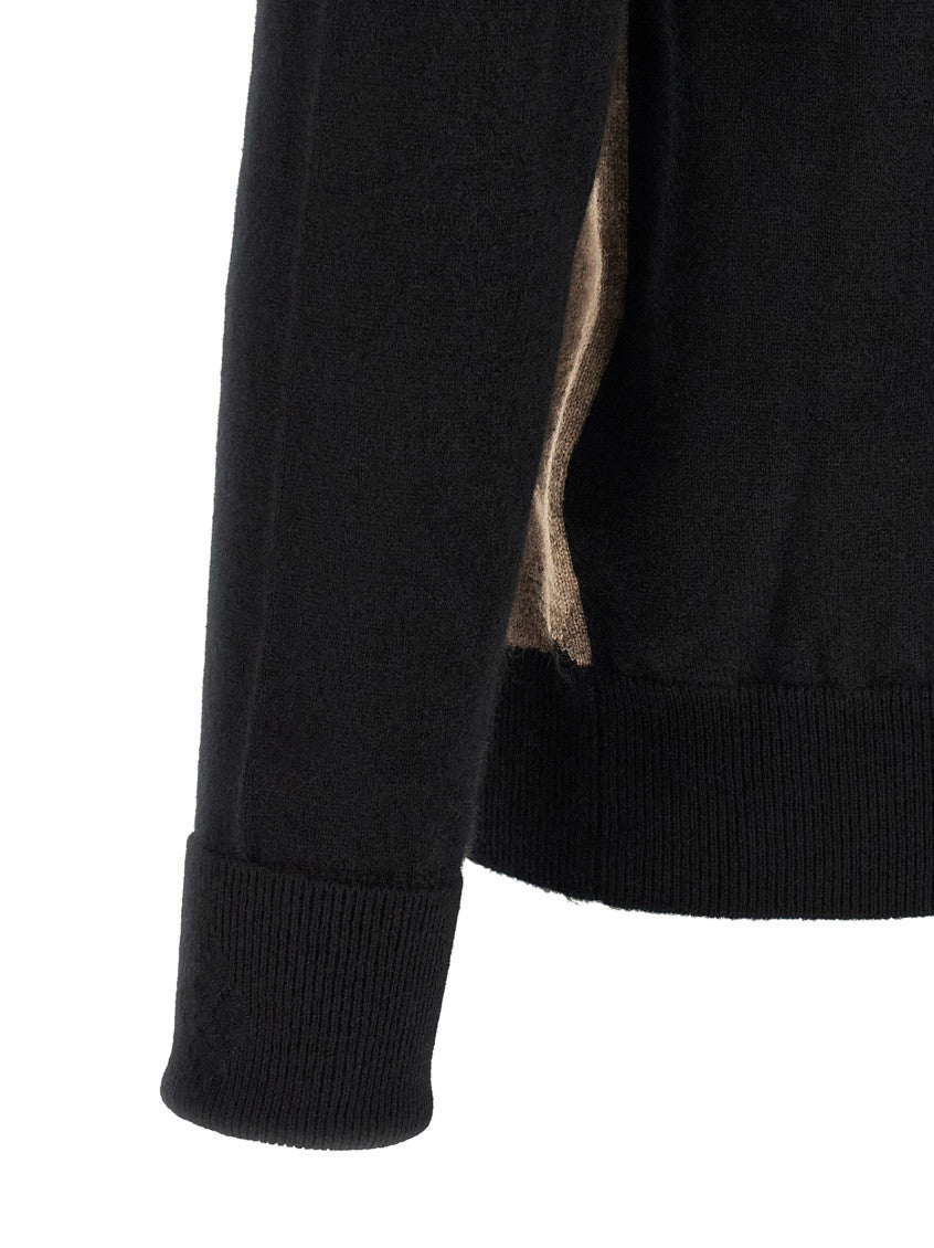 Black Crew Neck Sweater 4