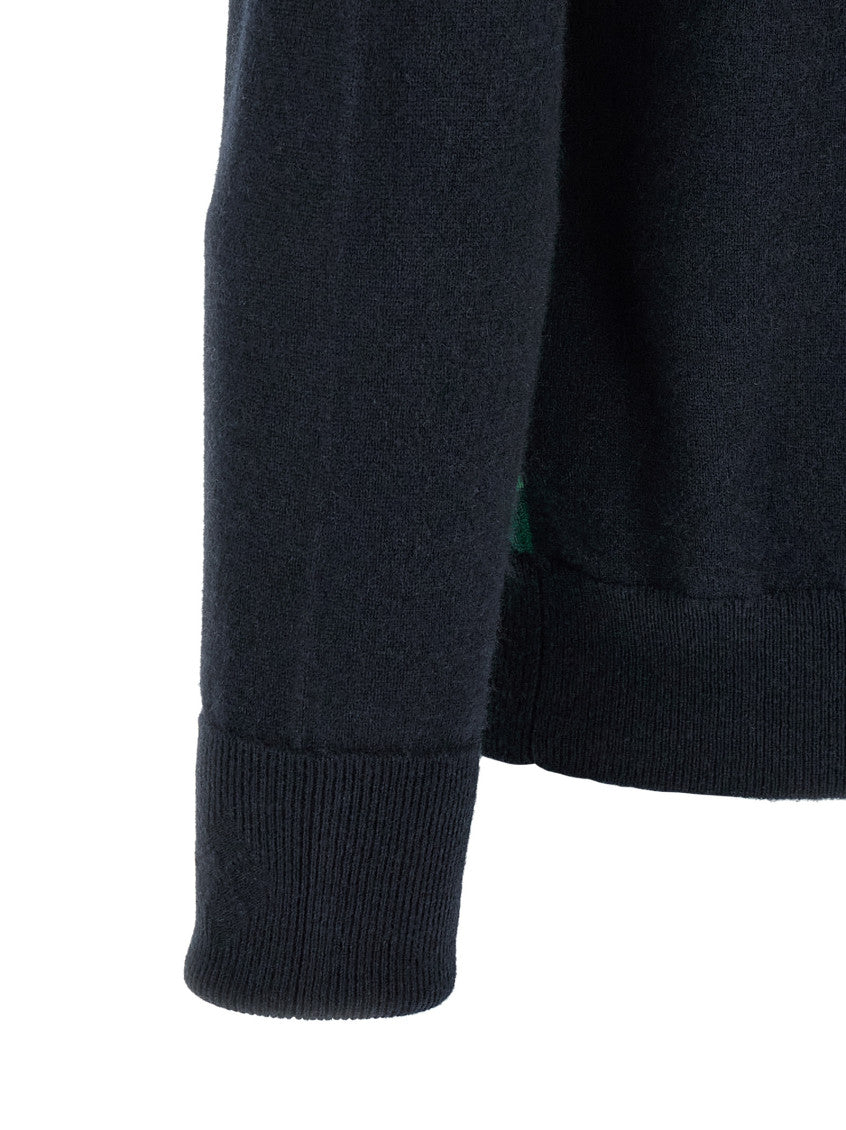 Blue Zip Up Cardigan 4