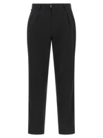 Black Tailored Pleated Pants 1