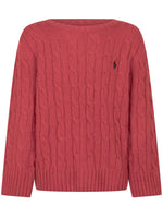 Kids Red Knitted Sweater 1