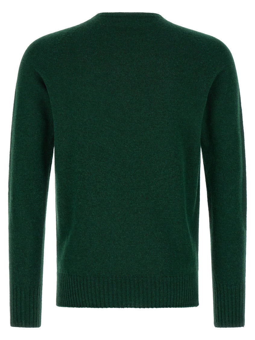 Green Crew Neck Sweater 2