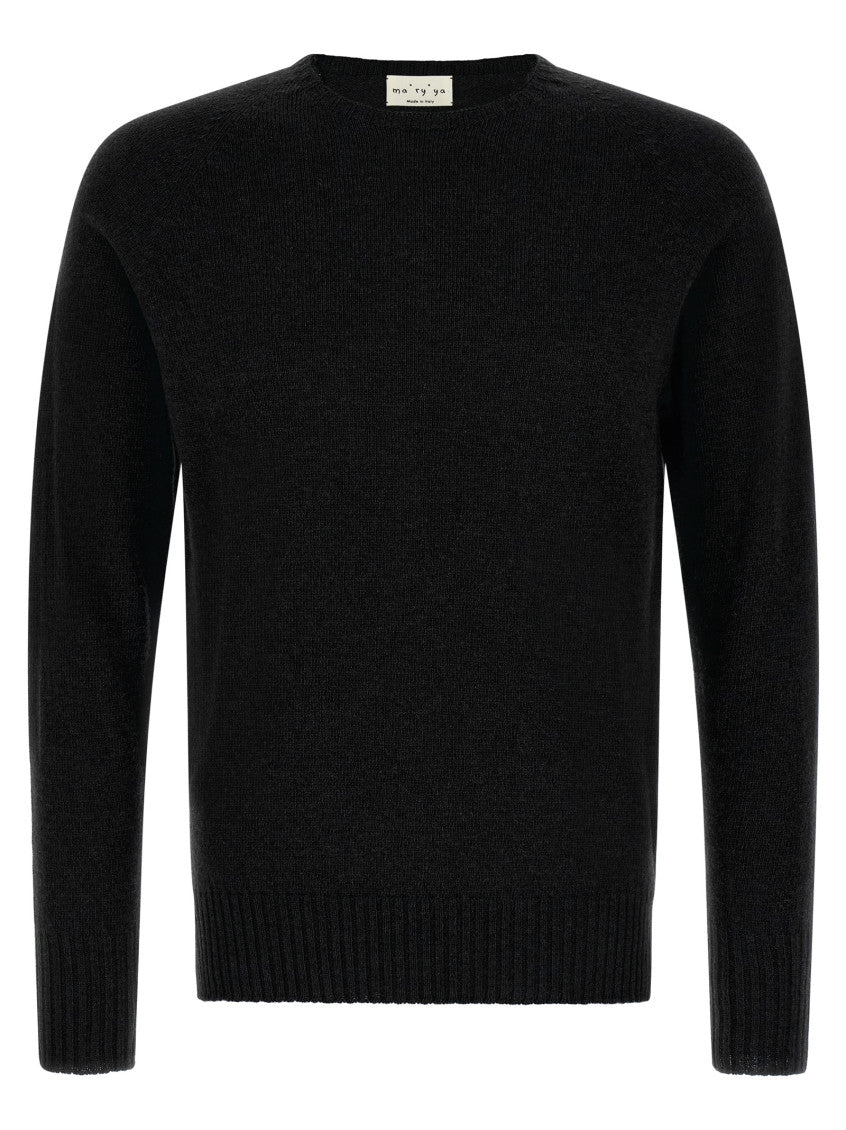 Black Crew Neck Sweater 1