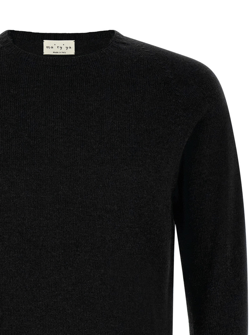 Black Crew Neck Sweater 3
