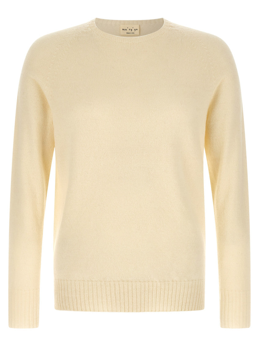 Off White Crew Neck Sweater 1