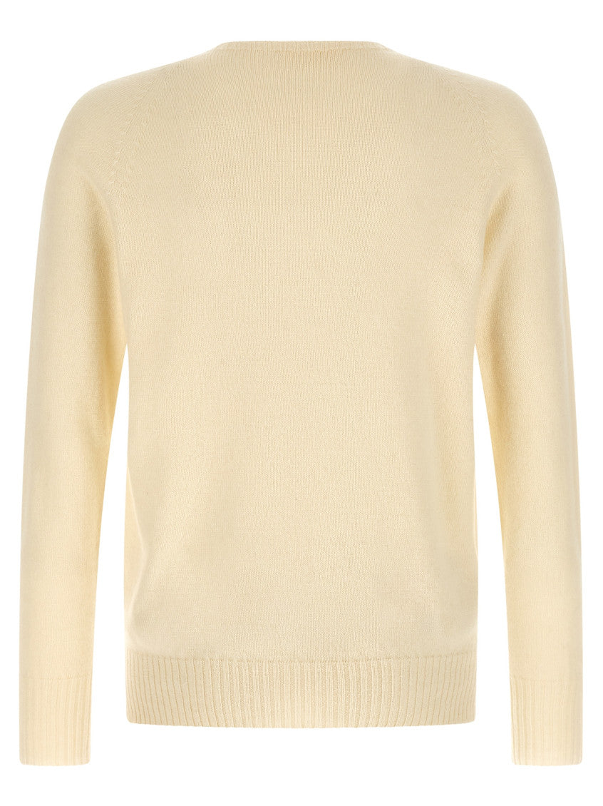 Off White Crew Neck Sweater 2