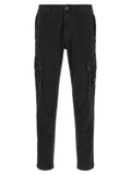Black Slim Cargo Trousers 1