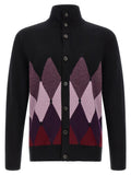 Black Turtle Neck Cardigan 1