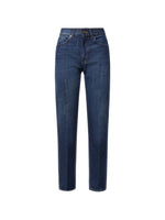 Blue Straight High Rise Jeans 1