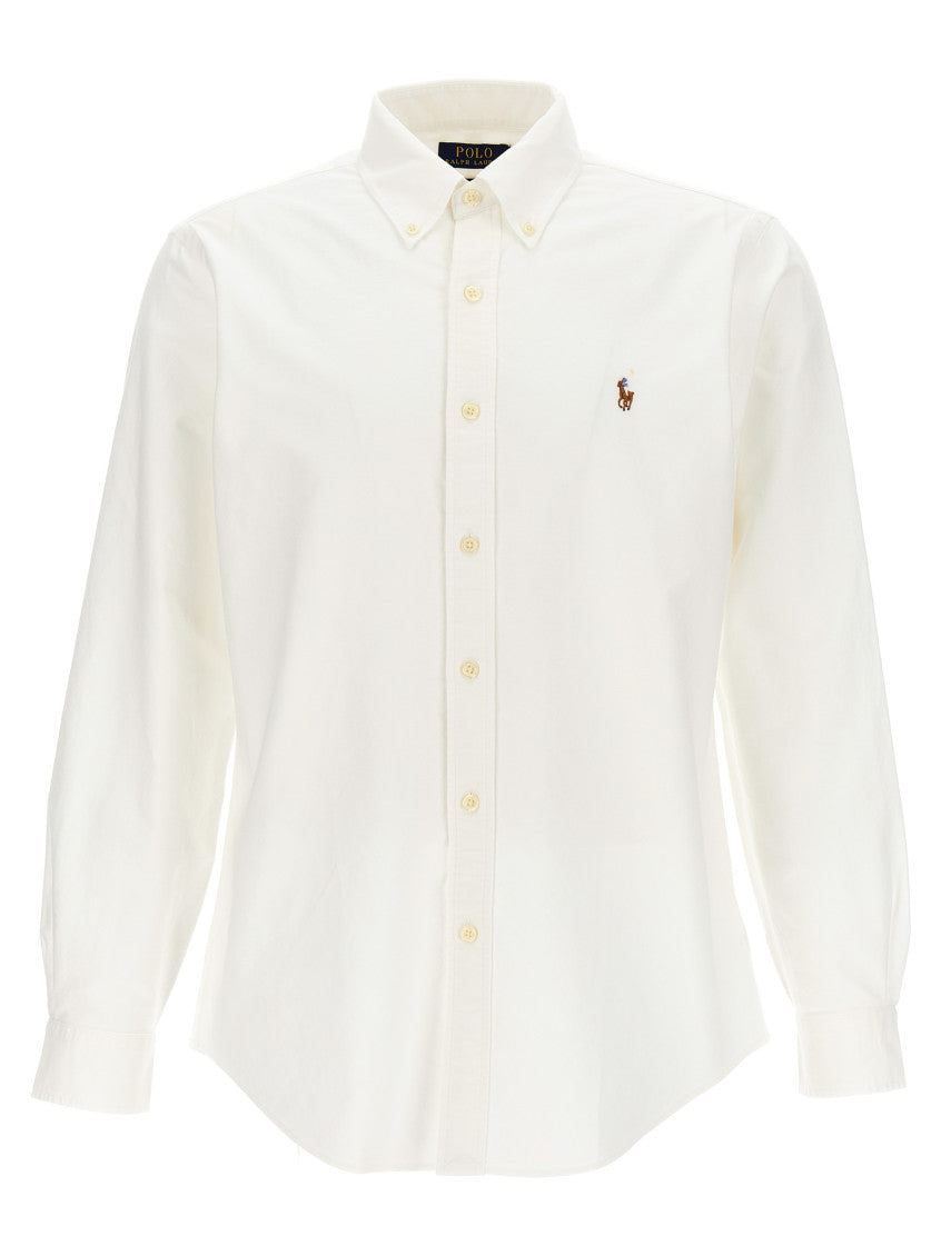 White Regular Logo Shirt 1