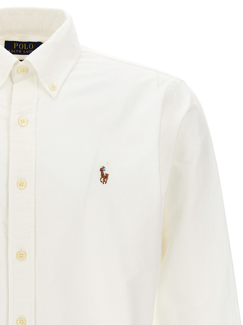 White Regular Logo Shirt 3