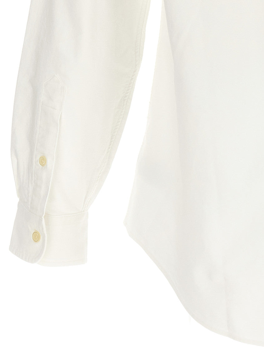 White Regular Logo Shirt 4