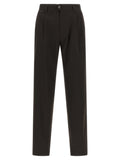 Brown Pleated Trousers 1