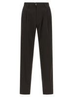 Brown Pleated Trousers 1