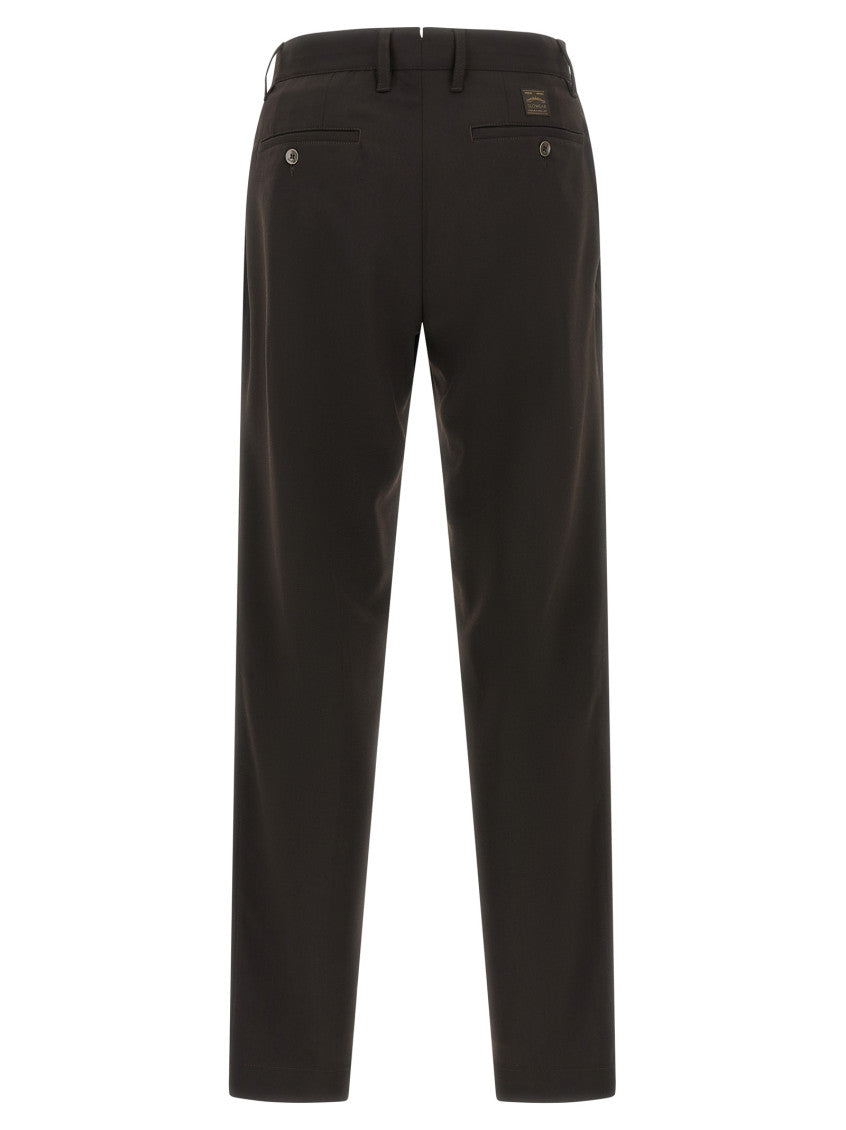 Brown Pleated Trousers 2