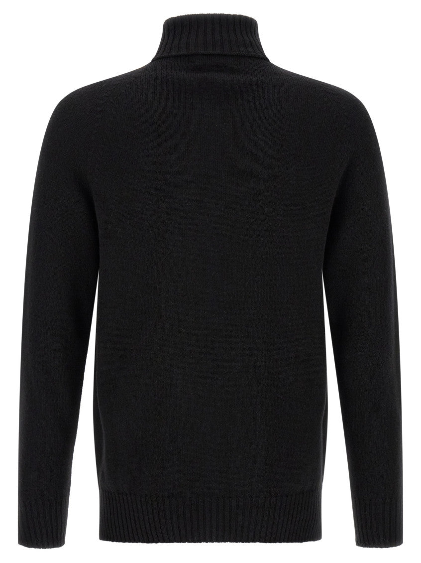 Black Turtle Neck Sweater 2