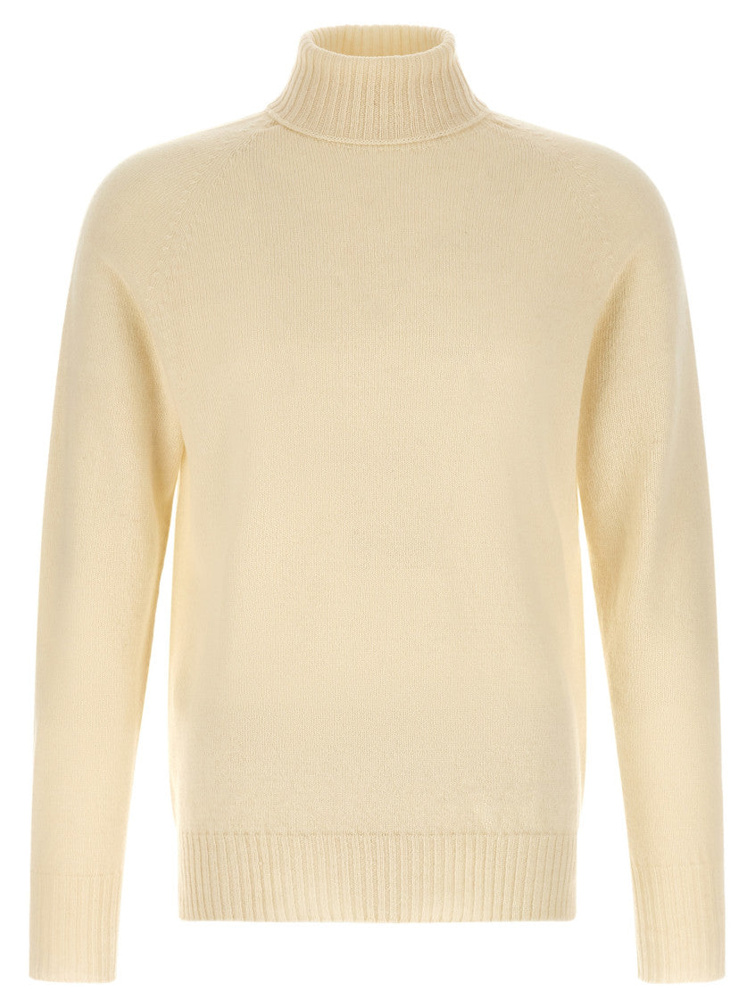 Off White Turtle Neck Sweater 1