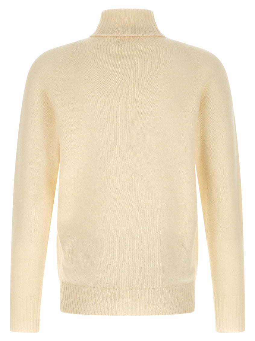 Off White Turtle Neck Sweater 2