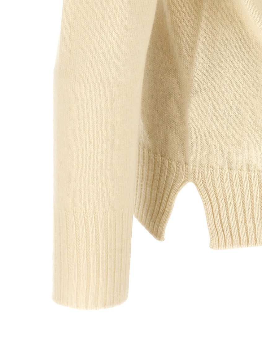 Off White Turtle Neck Sweater 4