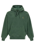 Green Boxy Logo Hoodie 1