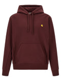 Maroon Relaxed Logo Hoodie 1