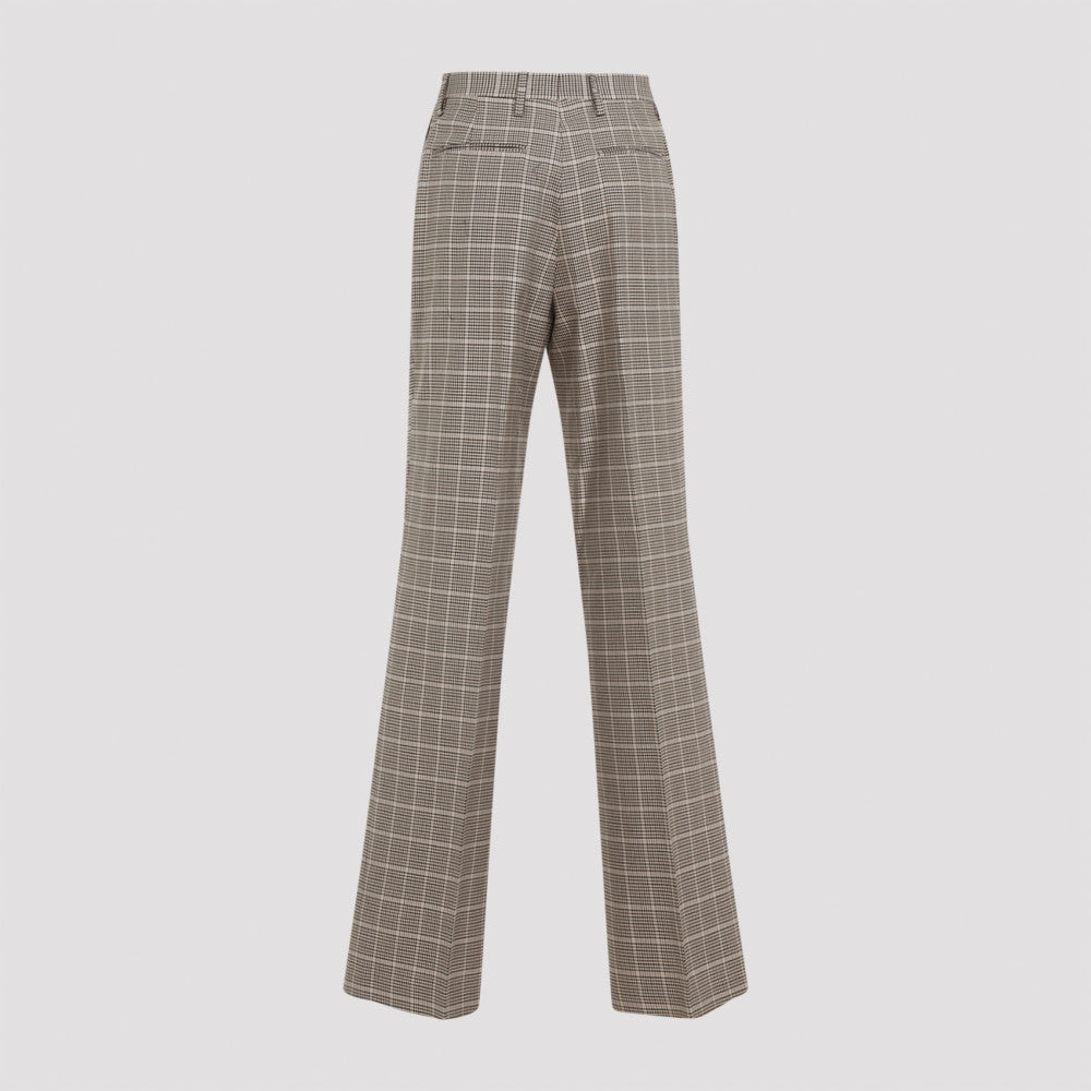 Beige Wide Leg Pant 4
