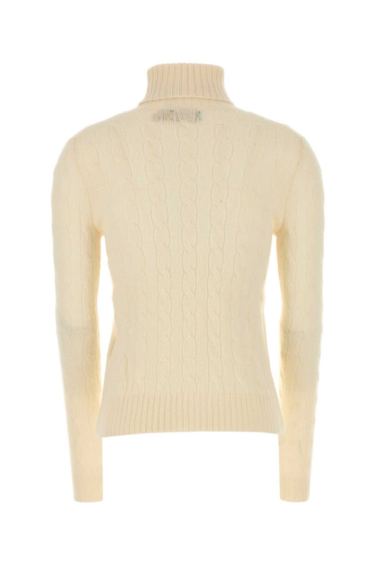 Off White Highneck Logo Sweater 2