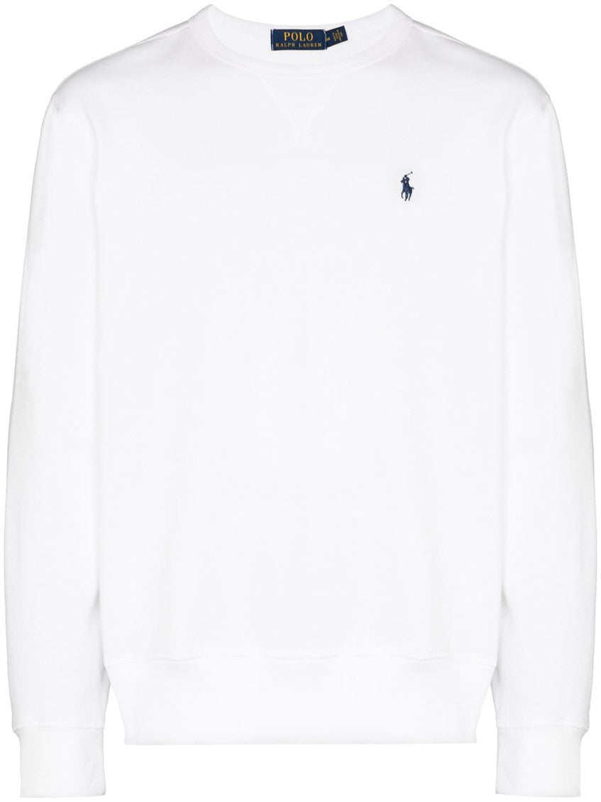 White Logo Sweater 1
