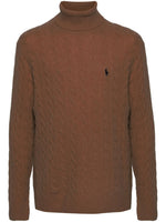 Brown High-neck Sweater 1