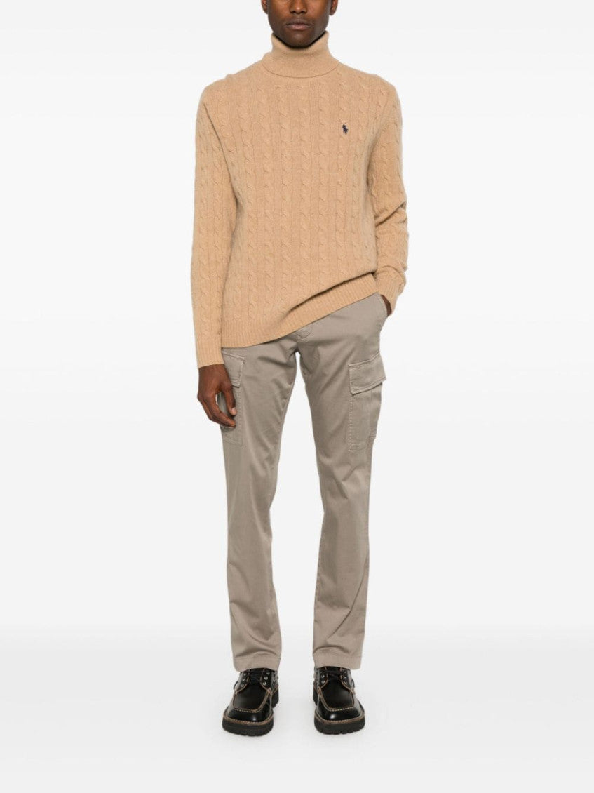 Brown High-neck Sweater 2