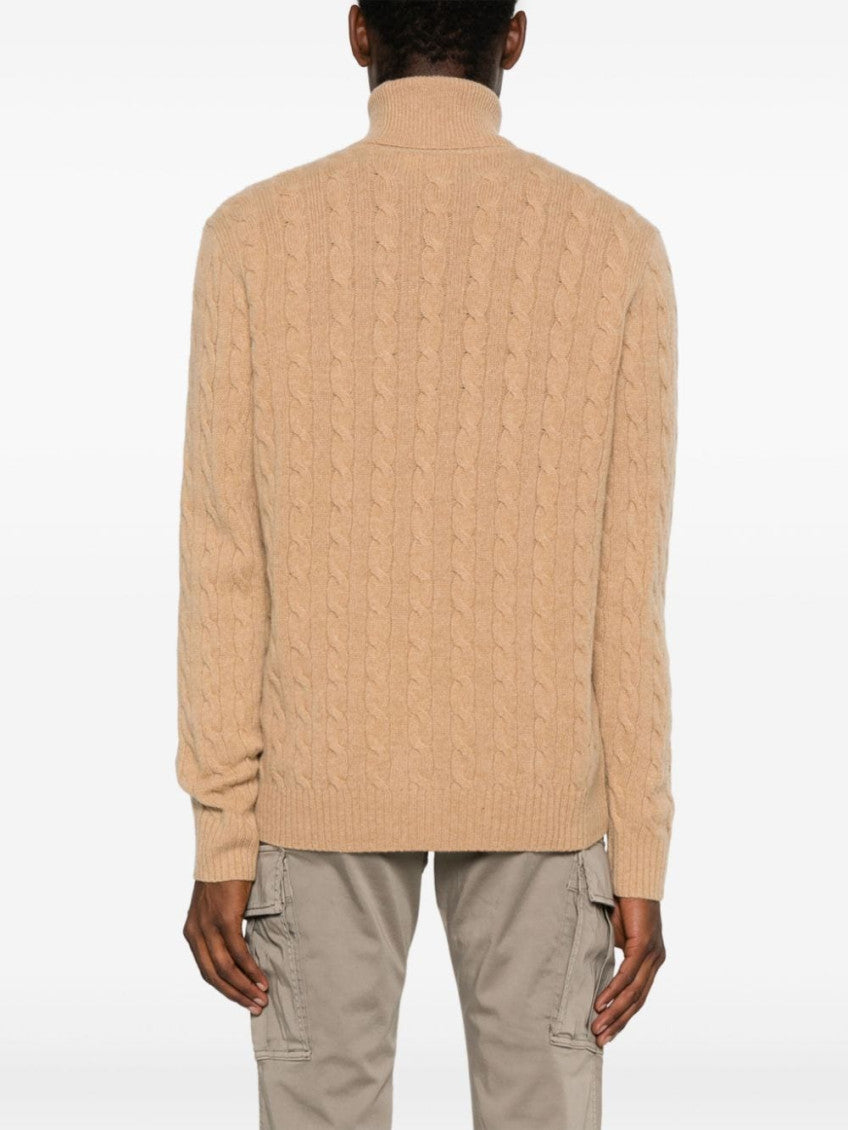 Brown High-neck Sweater 3