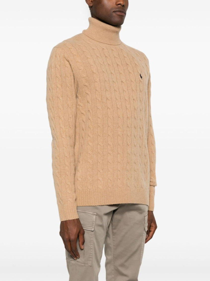 Brown High-neck Sweater 4