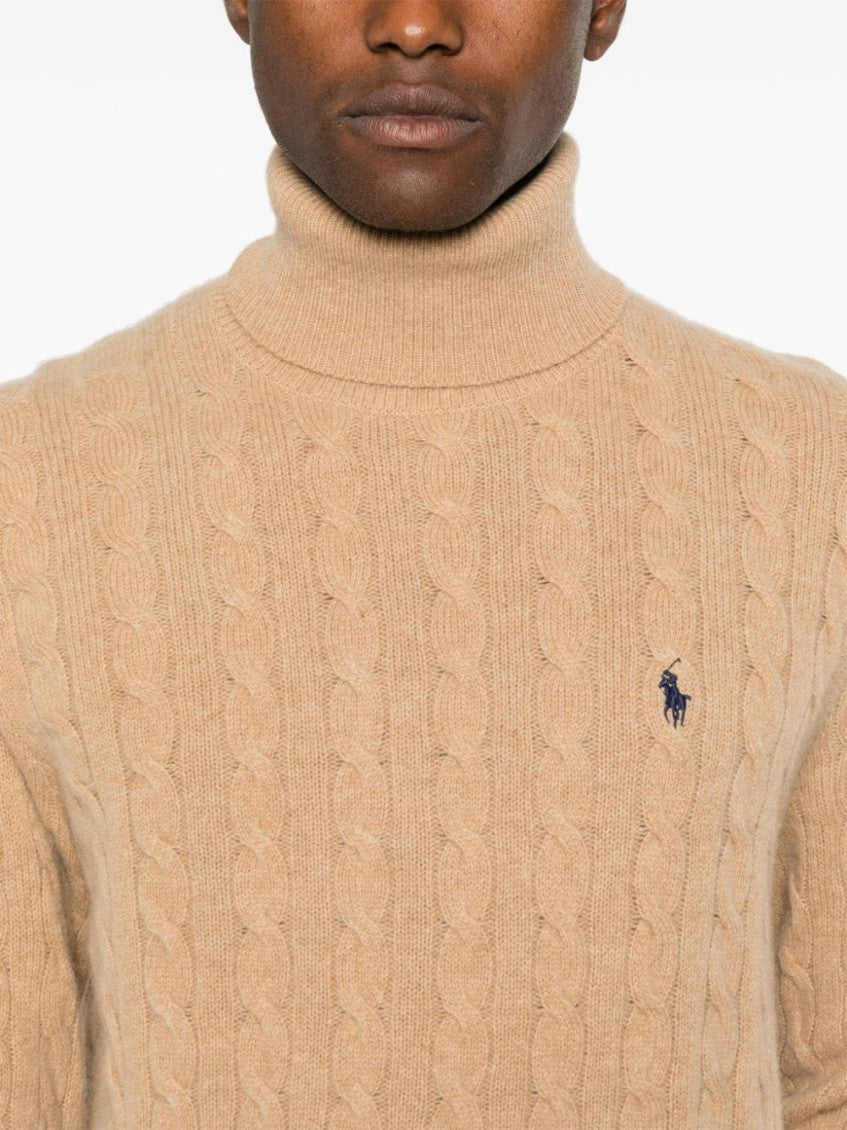 Brown High-neck Sweater 5