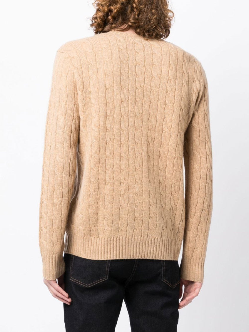 Beige Crewneck Pullover 2