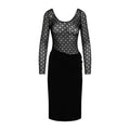 Black Round Neck Dress 1