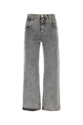 Grey Wide Leg Jeans 1