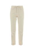 Ivory denim jeans 1