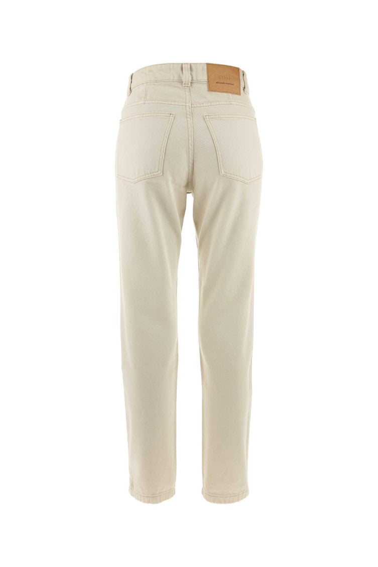 Ivory denim jeans 2