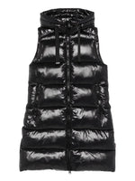 Black Quilted Hood Jacket 1