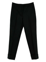 Black Wool Trouser 1