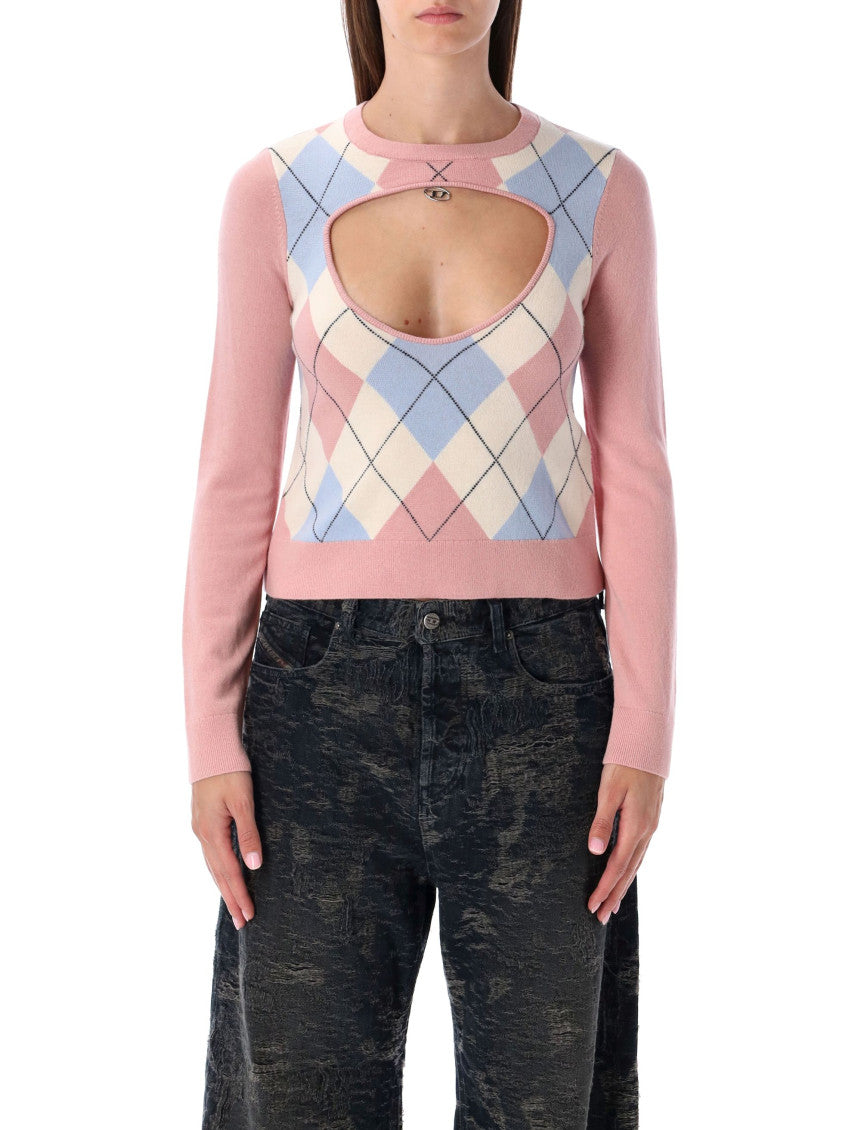 Pink Cut-out Jumoer 1