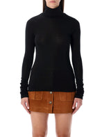 Black High-neck Sweater 1