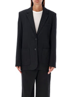 Black Patch-Pocket Blazer 1