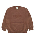 Kids Brown Logo Sweater 1