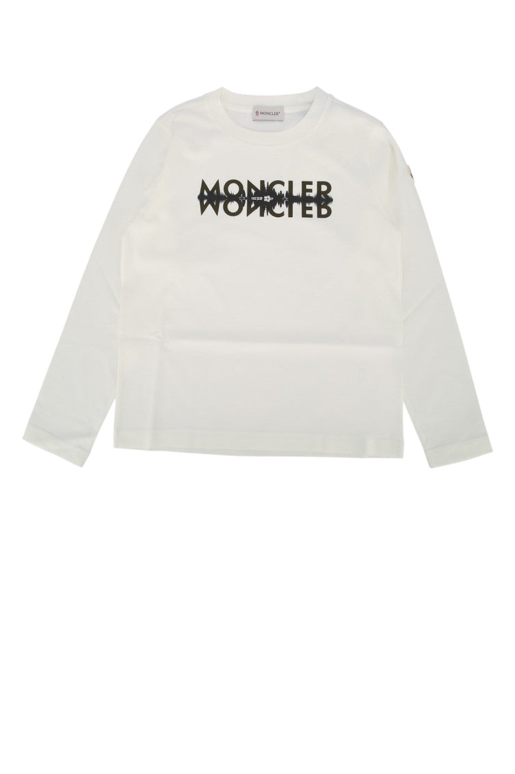 Kids White Logo T-Shirt 1