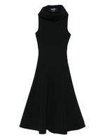 Black High-neck Dress 1