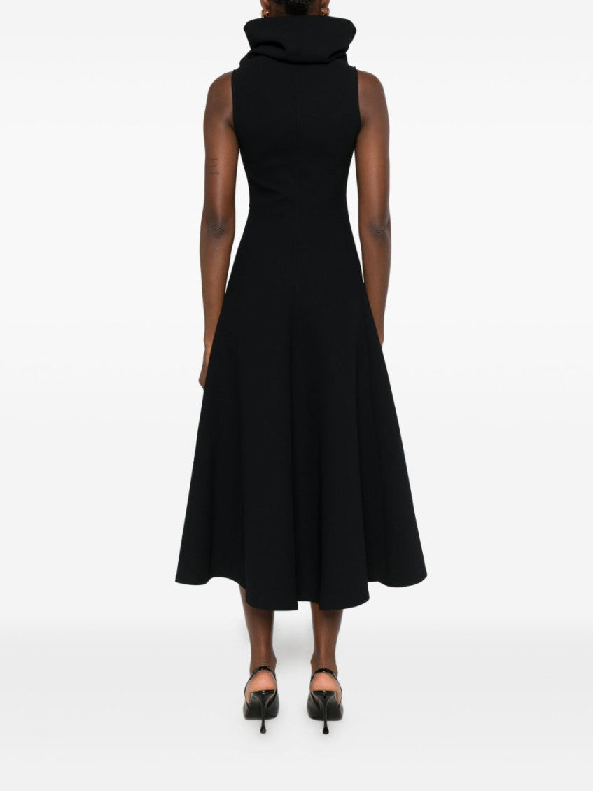 Black High-neck Dress 2