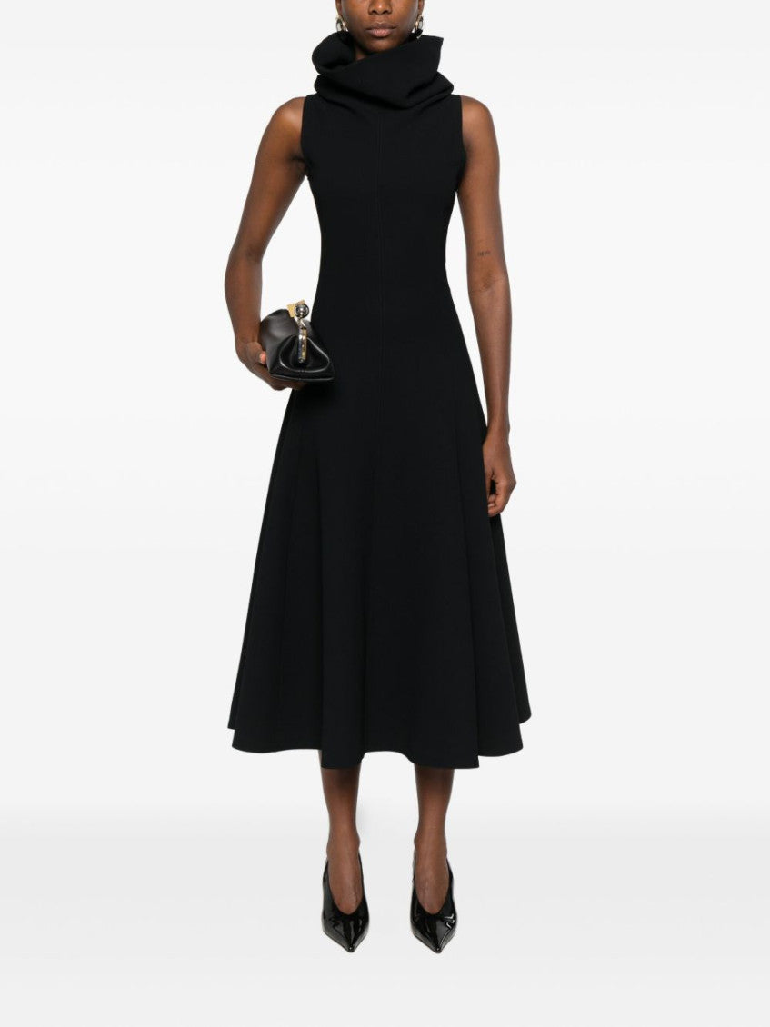 Black High-neck Dress 3