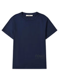 Boy Navy Blue Logo T-Shirt 1