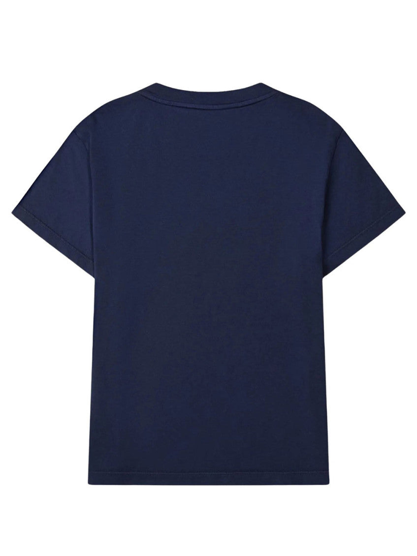 Boy Navy Blue Logo T-Shirt 2
