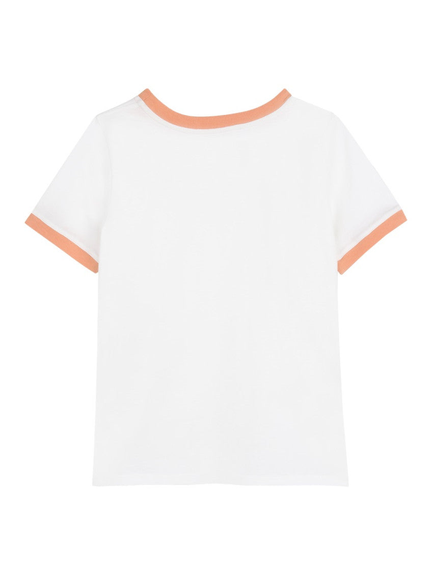 Girls White Logo T-Shirt 2